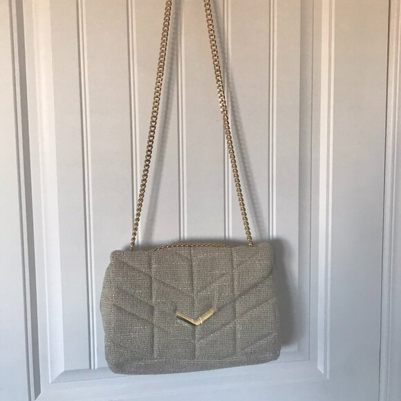 JustFab Quilted Chevron Crossbody - Picture 1 of 5